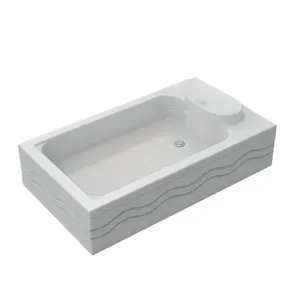 Lavanna Klassik Düz Duşaltı Oturmalı KL 800,120×80 Vannalar