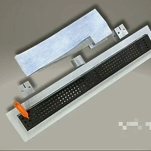 Say Paslanmaz Qara metal Trap Kanal 100 sm