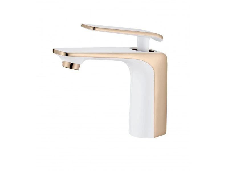 LEDEME Long White Gold Tülpan Kranı 7L-1074 (Smesitel)