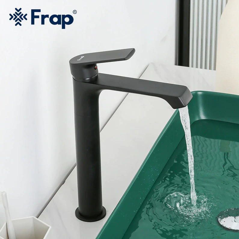 FRAP Black Tülpan Kranı LONG – F1071-26 (Smesitel)
